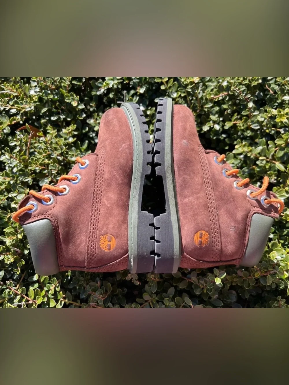 Timberland 6 Inch Waterproof Boot Toddler Boy Sz 7 Brown Nubuck Leather Gorpcore